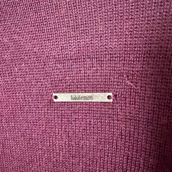 Lululemon Purple Women's Sweater Size 6 - Picture 5 of 5